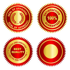 Gold seal /Stamp /Medal blank