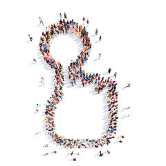 people in the form of cursor.