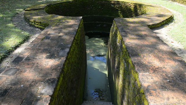 Ruins of the ancient city Anuradhapura, Sri Lanka.