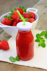 Erbbeer-Smoothie