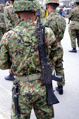 Fototapeta premium 自衛隊