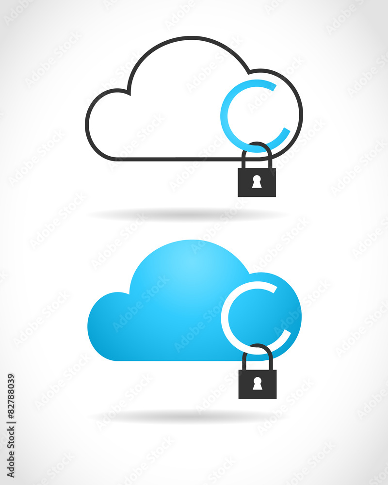 Poster cloud computing security concept