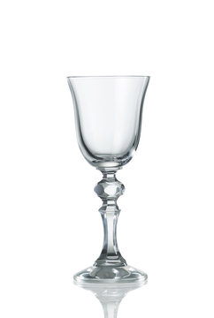 wine glass isolated and retouched, high resolution