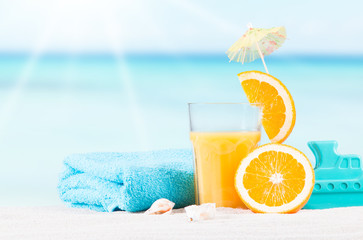 Fresh orange juice