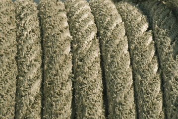 Mooring Rope on the winch
