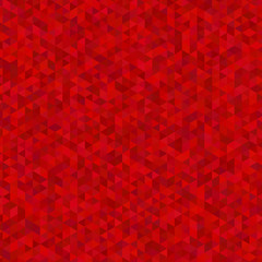Geometric hexagon and triangle in red color pattern