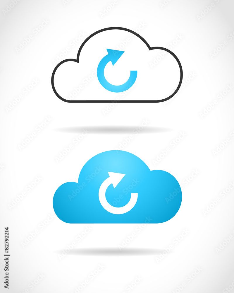 Poster cloud computing with replay sign