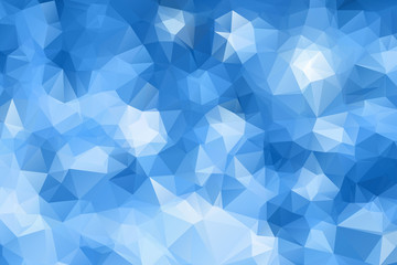 Blue Triangular Background 6