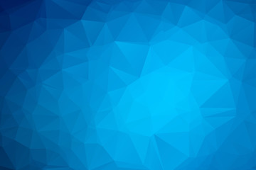 Blue Triangular Background 2