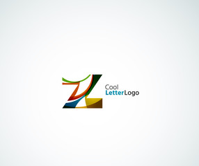 Vector Z letter logo