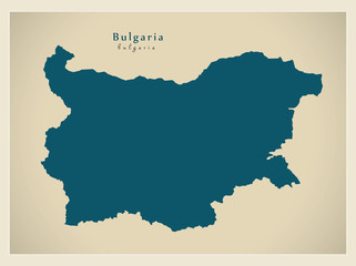 Modern Map - Bulgaria BG