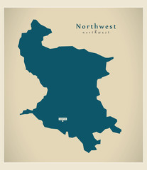 Modern Map - Northwest BG