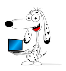 cane, mascotte, animale, personaggio