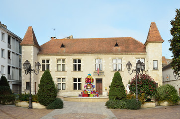 Christmas in the French town Nerac