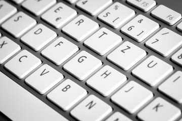 Keyboard of a modern laptop