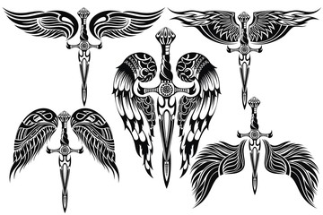 Wings and Sword big set