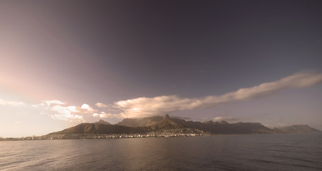 view of Cape Town, with Green Point and Sea Point