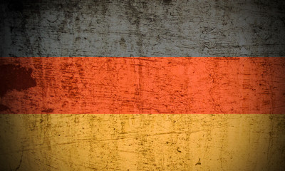 German flag Grunge effect