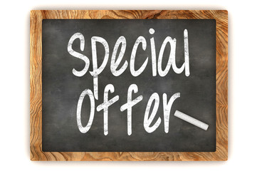 Fototapeta premium Special Offer Chalkboard