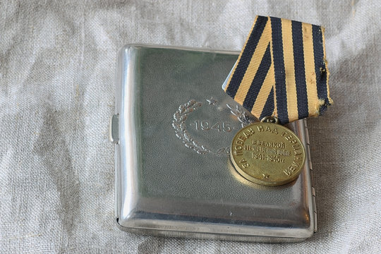 medals WWII war hero of the USSR