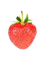 strawberry isolated on white background