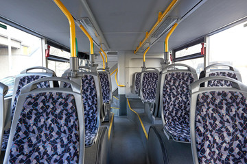 Empty bus seats