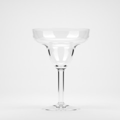 Empty margarita glass