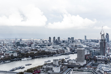 London Panorama mit Themse