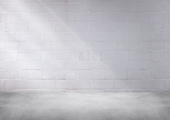 Concrete Room Corner Shadow Sunlight Wallpaper Concept
