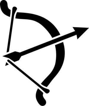 Bow with arrow Icon