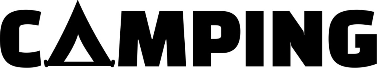 Camping Word