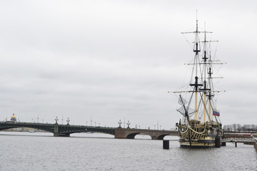 Sailing ship.