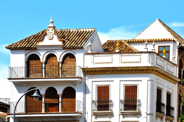 Casa señorial, Écija, Sevilla, Andalucía, España