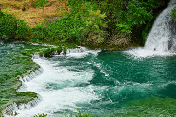 waterfall Krka; Croatia