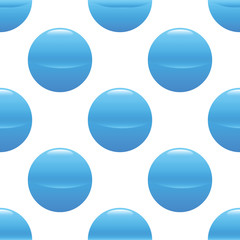 Blue ball pattern
