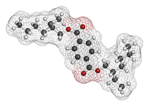 Hydroxycitric acid  (HCA, hydroxycitrate) molecule. 