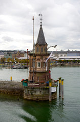 Hafen in Konstanz - Bodensee - Deutschland 
