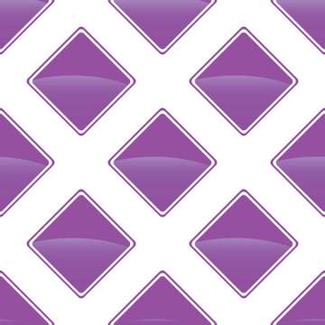 Violet turned square pattern
