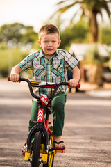 Boy On a Bike