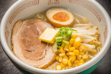 塩ラーメン Salt ramen japanese noodles