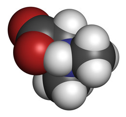 Octacosanol plant wax component molecule.