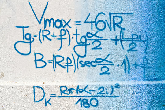 Math on the wall