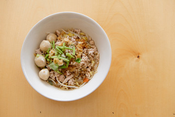 Pork Noodle Soup