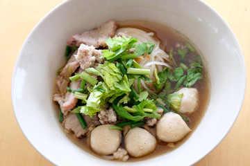Pork Noodle Soup