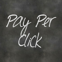 Blank Blackboard Pay per Click