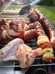 am Grillen