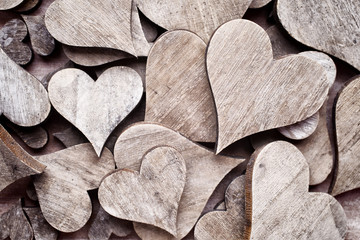 Obraz premium Rustic heart.