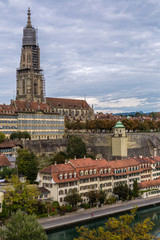 Bern and Berner Munster cathedral