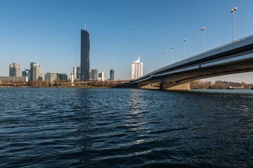 Blick aud der Donau-city, Wien