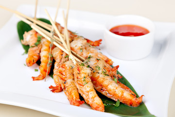 grilled shrimp